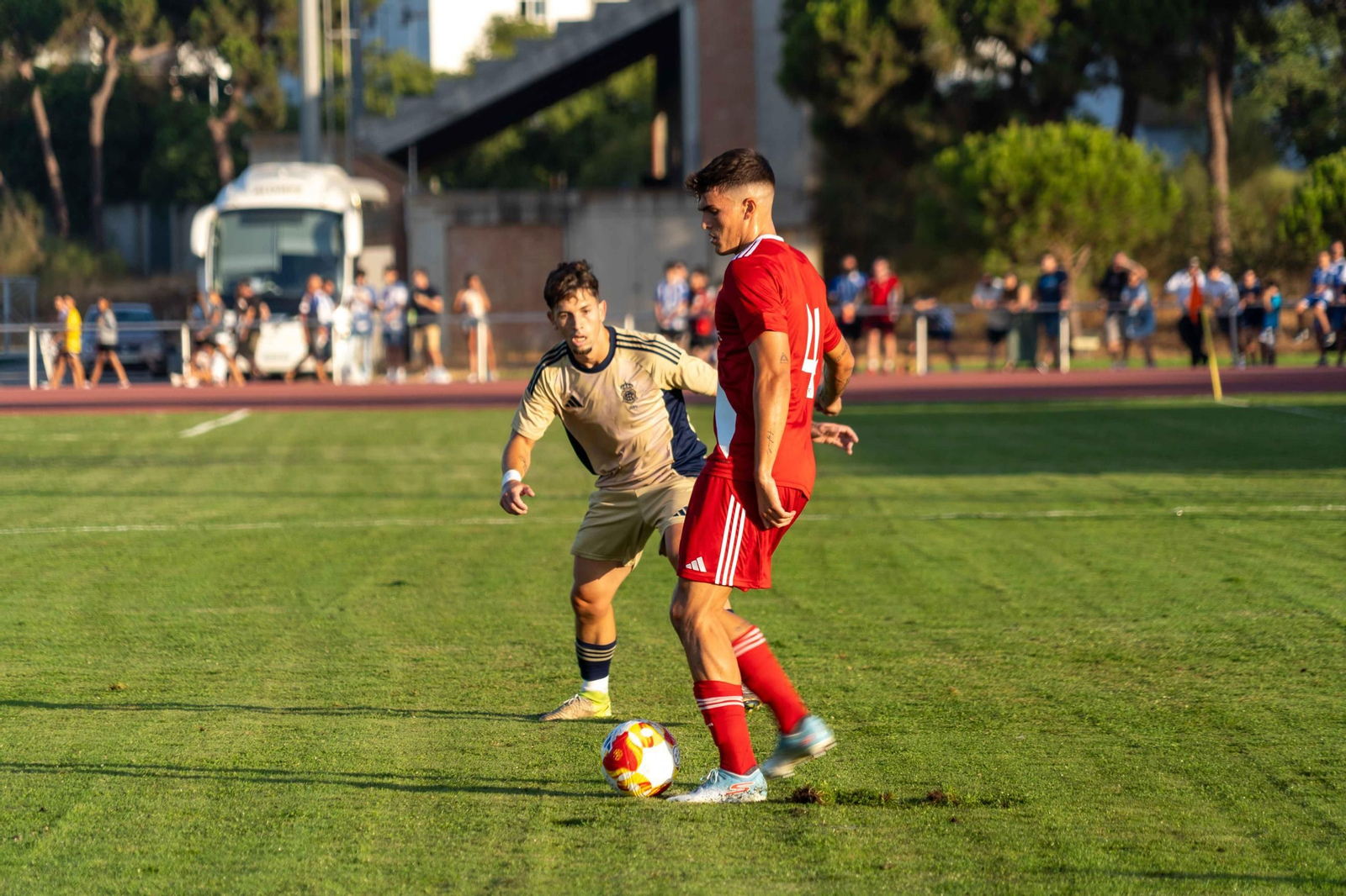 Imágenes del XXXIX Memorial Manuel González Rodríguez entre el Recreativo de Huelva - Sevilla Atlético