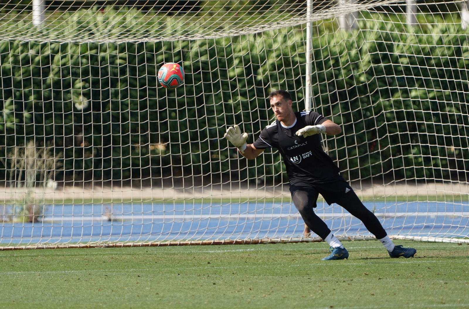 Entrenamiento matutino de la UDA (viernes 29)