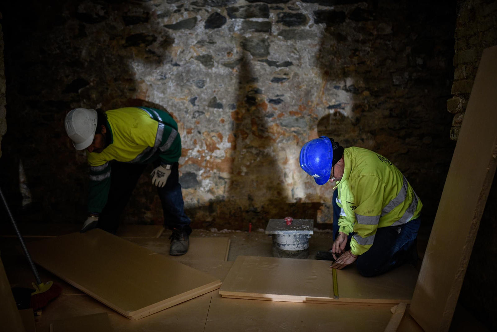 Imágenes de la restauración del edificio de Santa Fe