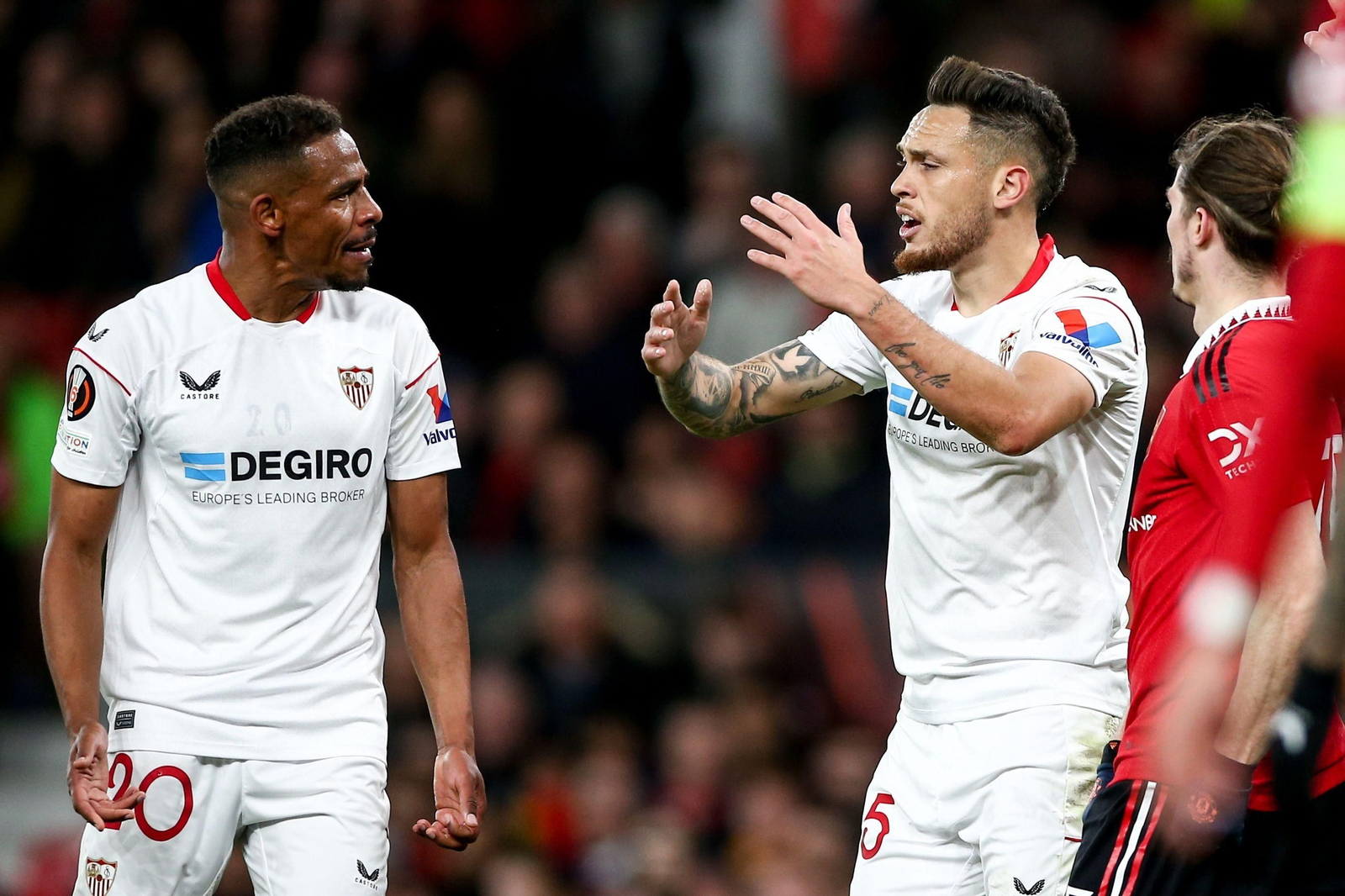 Las fotos del Manchester United - Sevilla