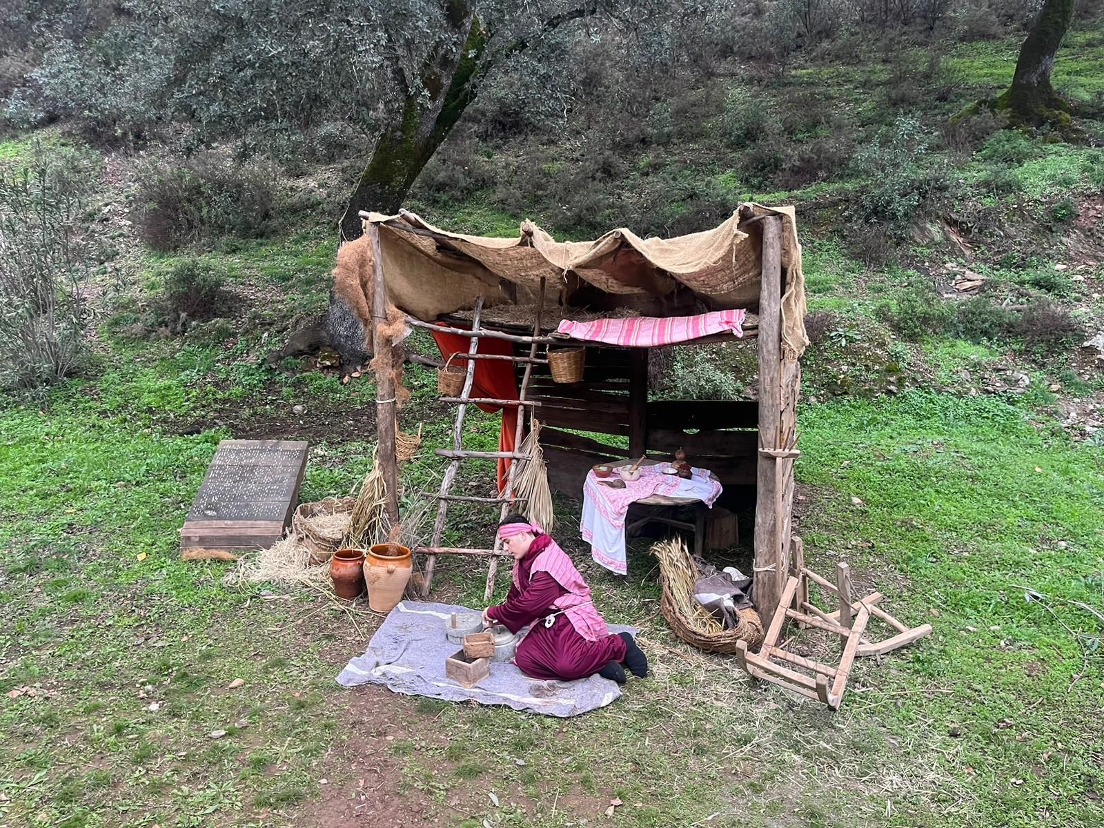 Así de bonito es el Belén Viviente de Puerto Moral