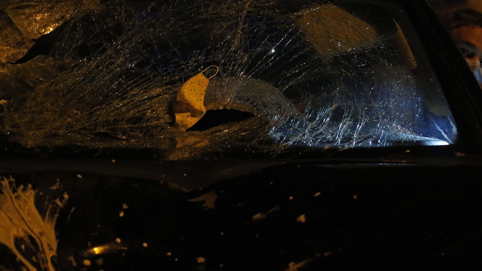 Fotos del atropello mortal  en Algeciras