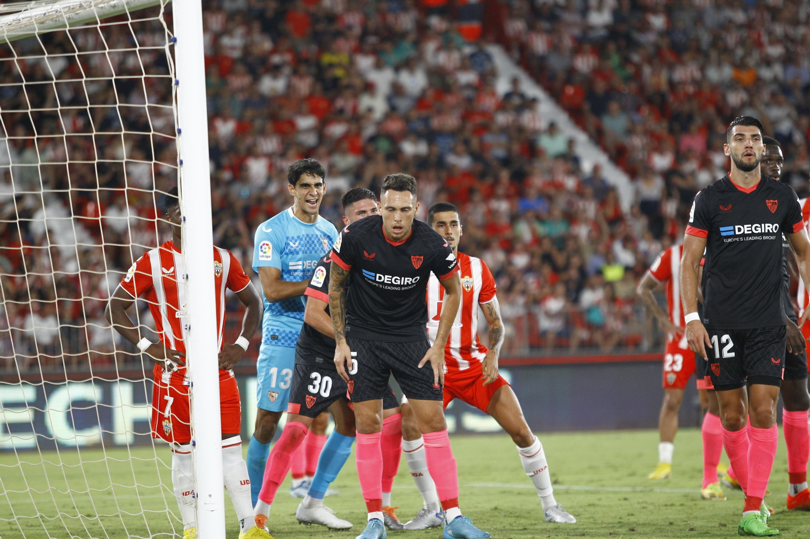 Imágenes del partido U.D. Almería-Sevilla F.C.
