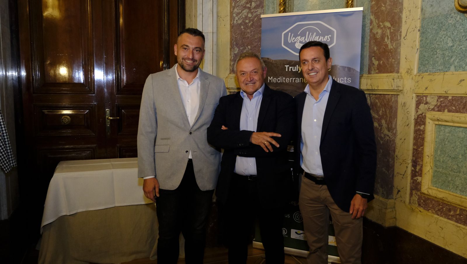 Imágenes de la presentación de la marca Vegavilanos en el Casino de Madrid