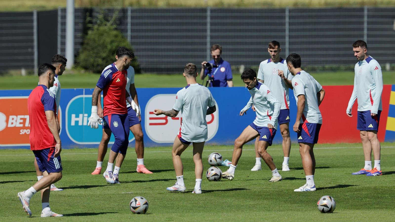 Las fotos de España antes de la semifinal contra Francia