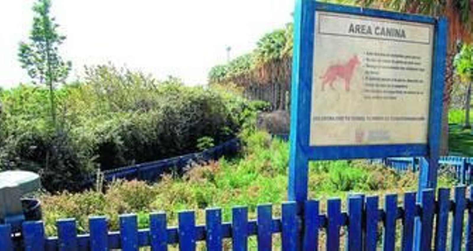 Las zonas para que los canes hagan sus necesidades serán reformadas.