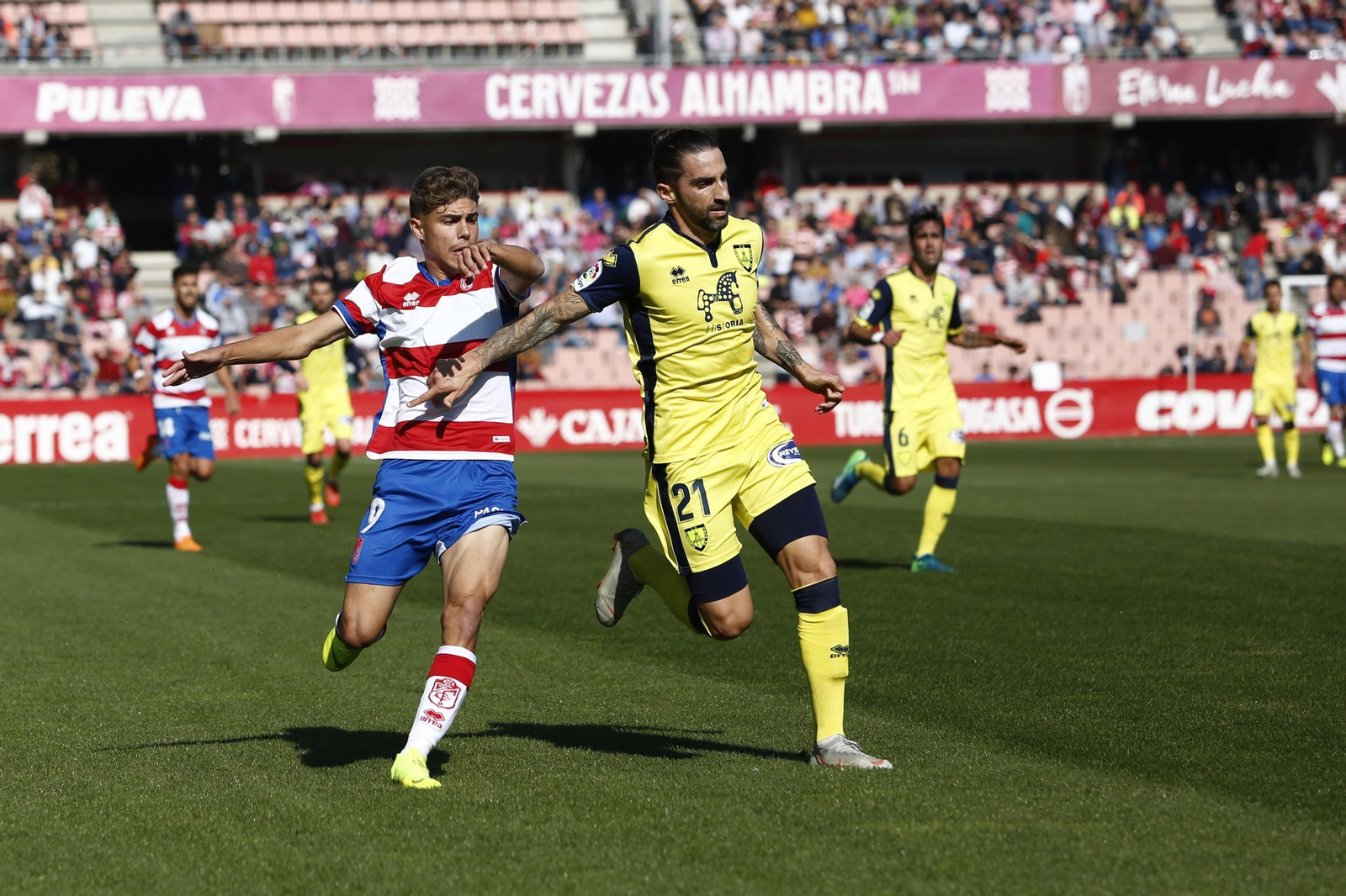 Las imágenes del Granada-Numancia