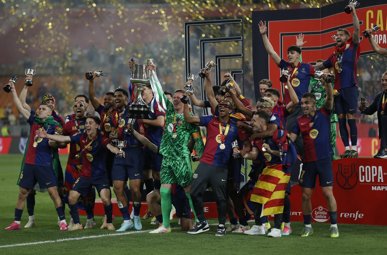 Las fotos del Barcelona - Madrid