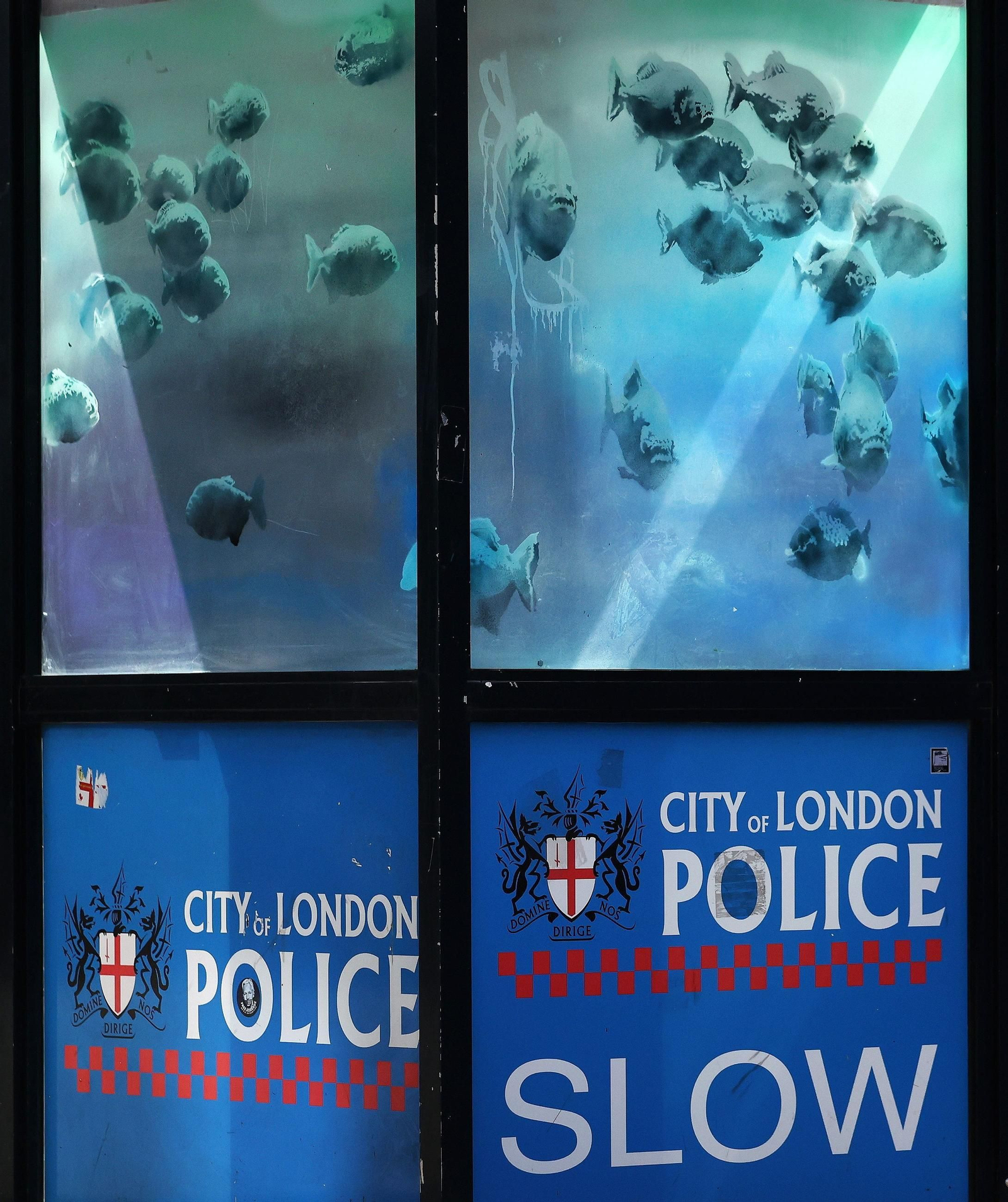 La serie animal del artista Banksy, al completo