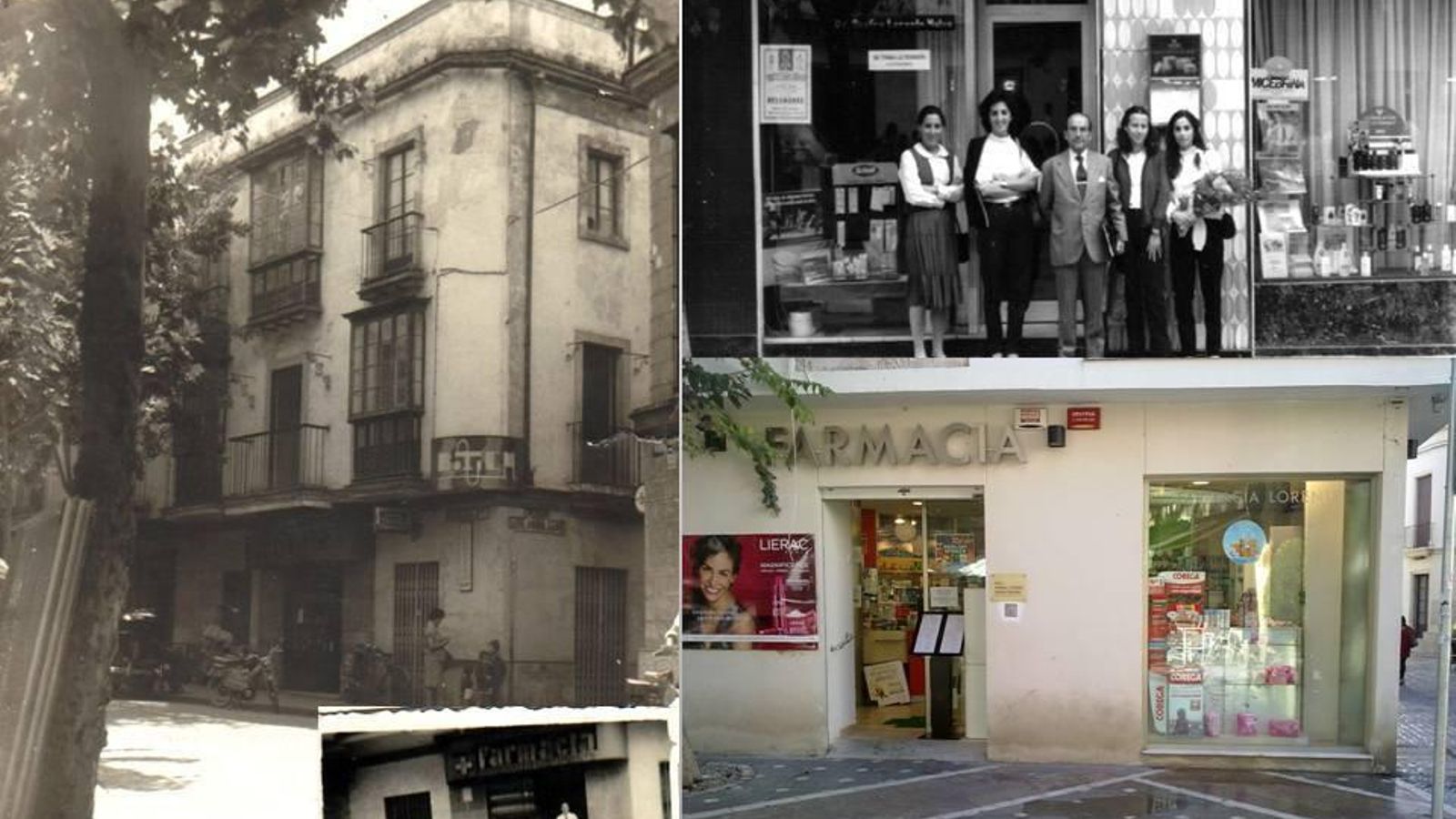 Distintos aspectos de la farmacia de la Plaza Plateros. Distintos aspectos de la farmacia de la Plaza Plateros.