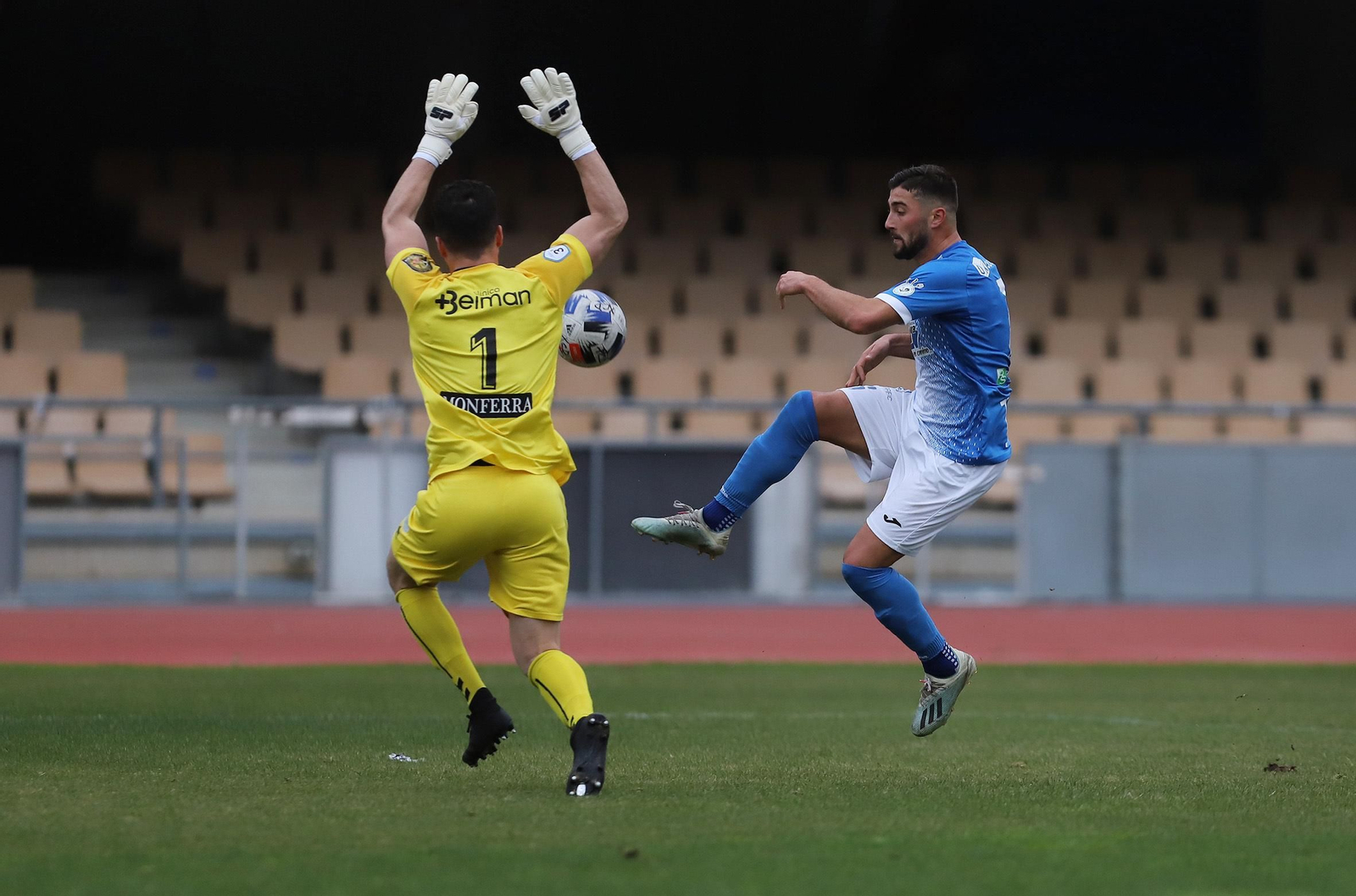 Imágenes de partido XerezCD-Cabecense