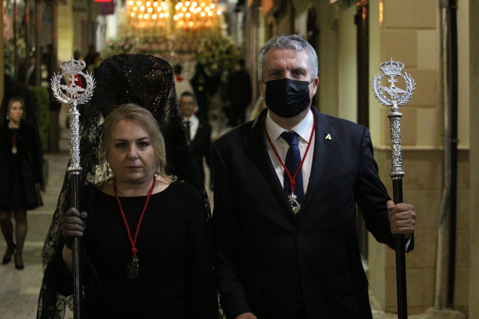 Procesión del Jueves Santo en Vera, en imágenes