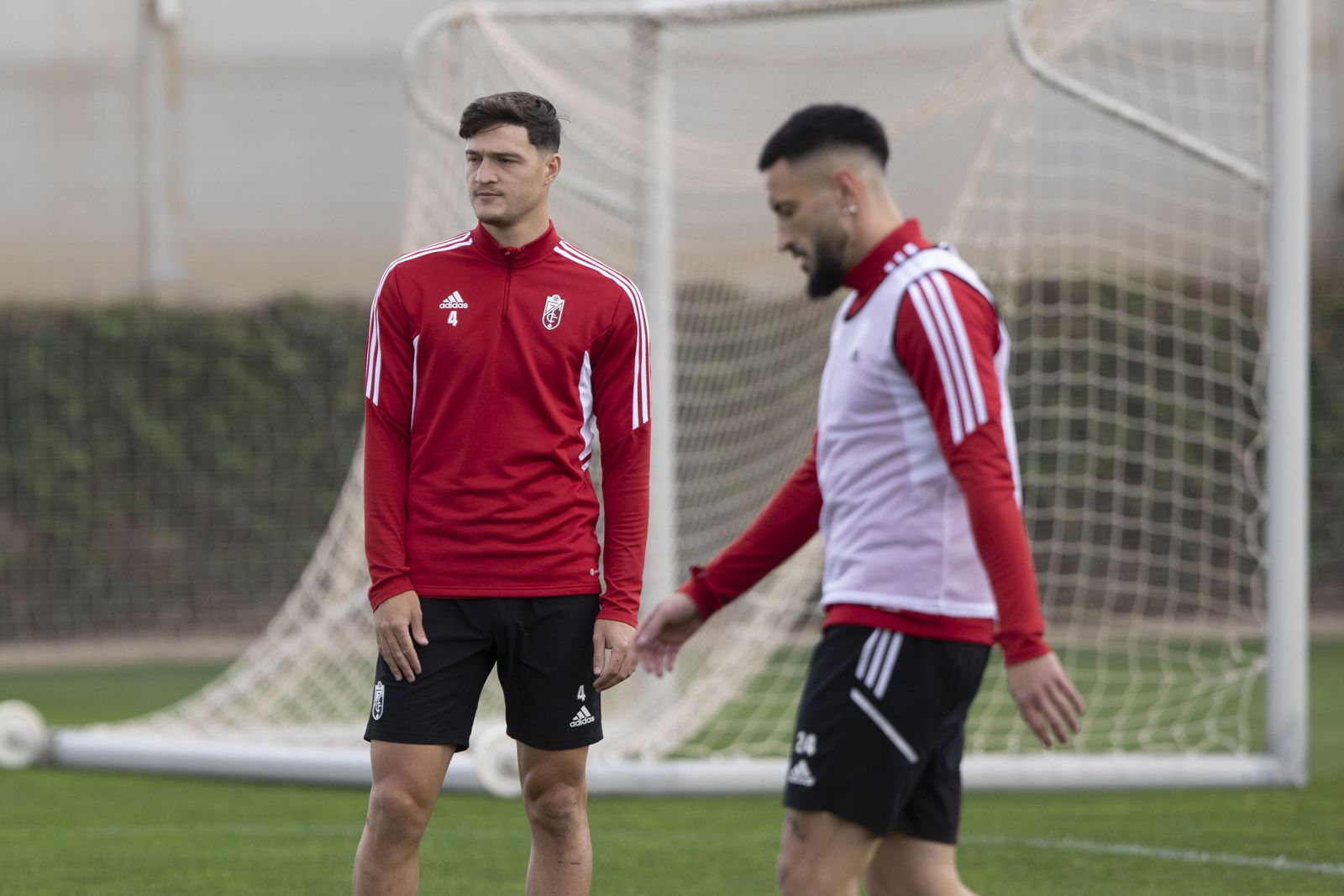 Las imágenes del entrenamiento del Granada CF