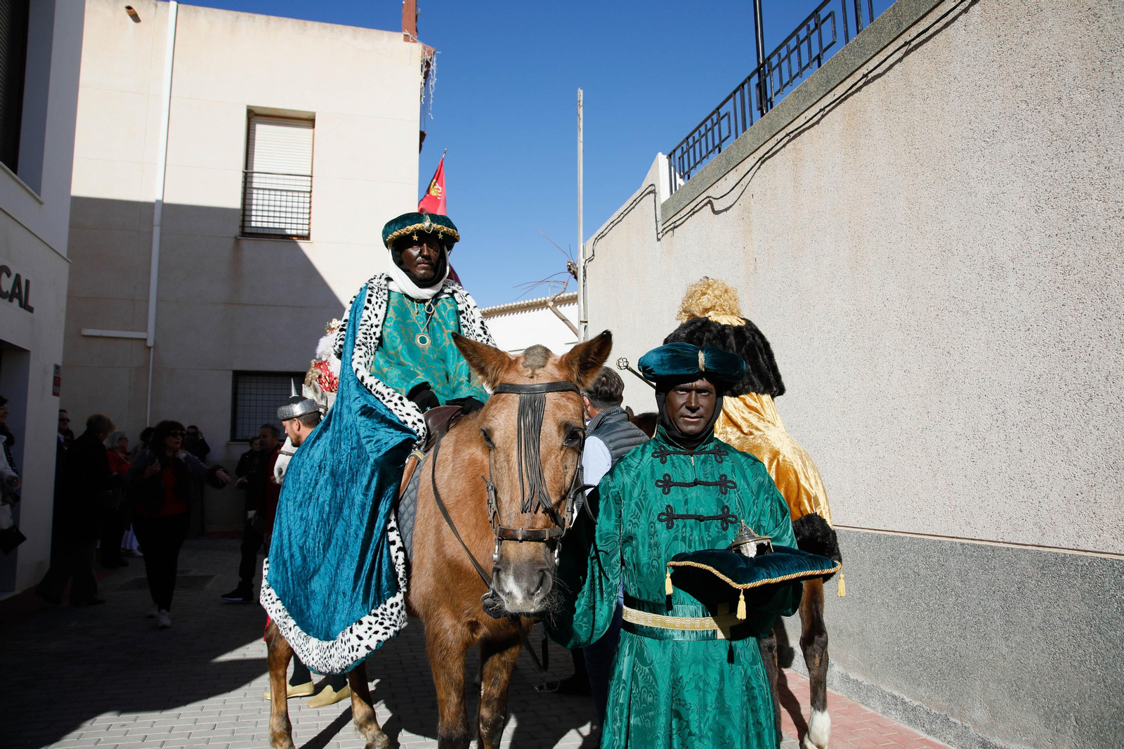 Las imágenes del Auto Sacramental de los Reyes Magos en Los Gallardos