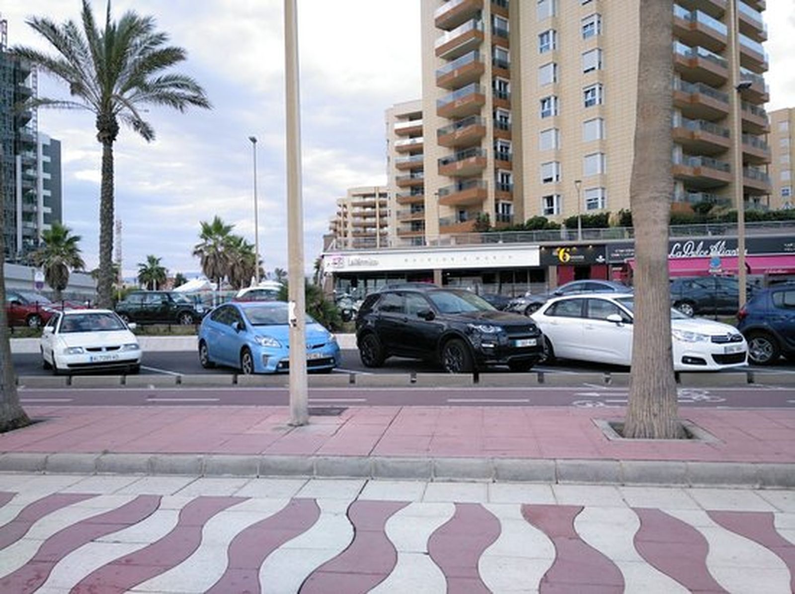Zona de La Térmica en Almería capital.