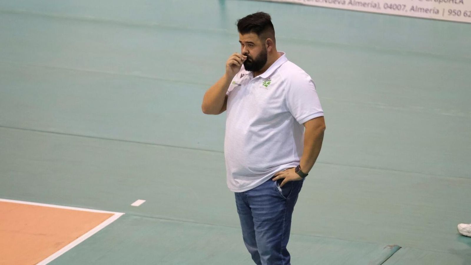 Pablo Ruiz, técnico de Unicaja Costa de Almería.