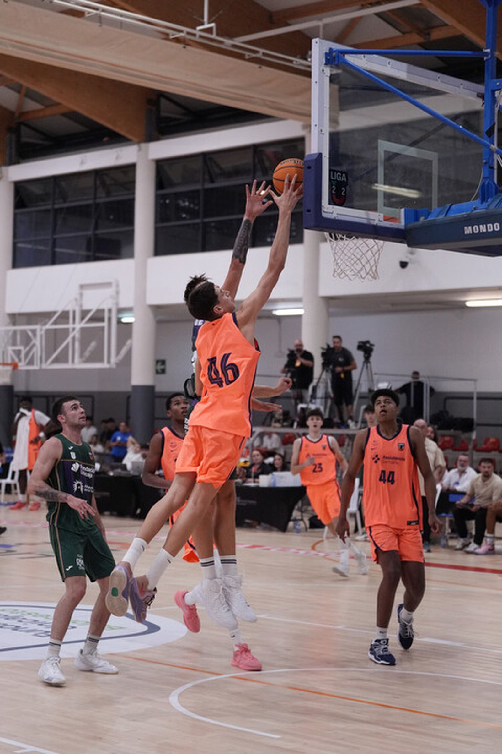 Liga U 22: El Unicaja plantó cara al Barça de Dabone hasta el final (70-87)