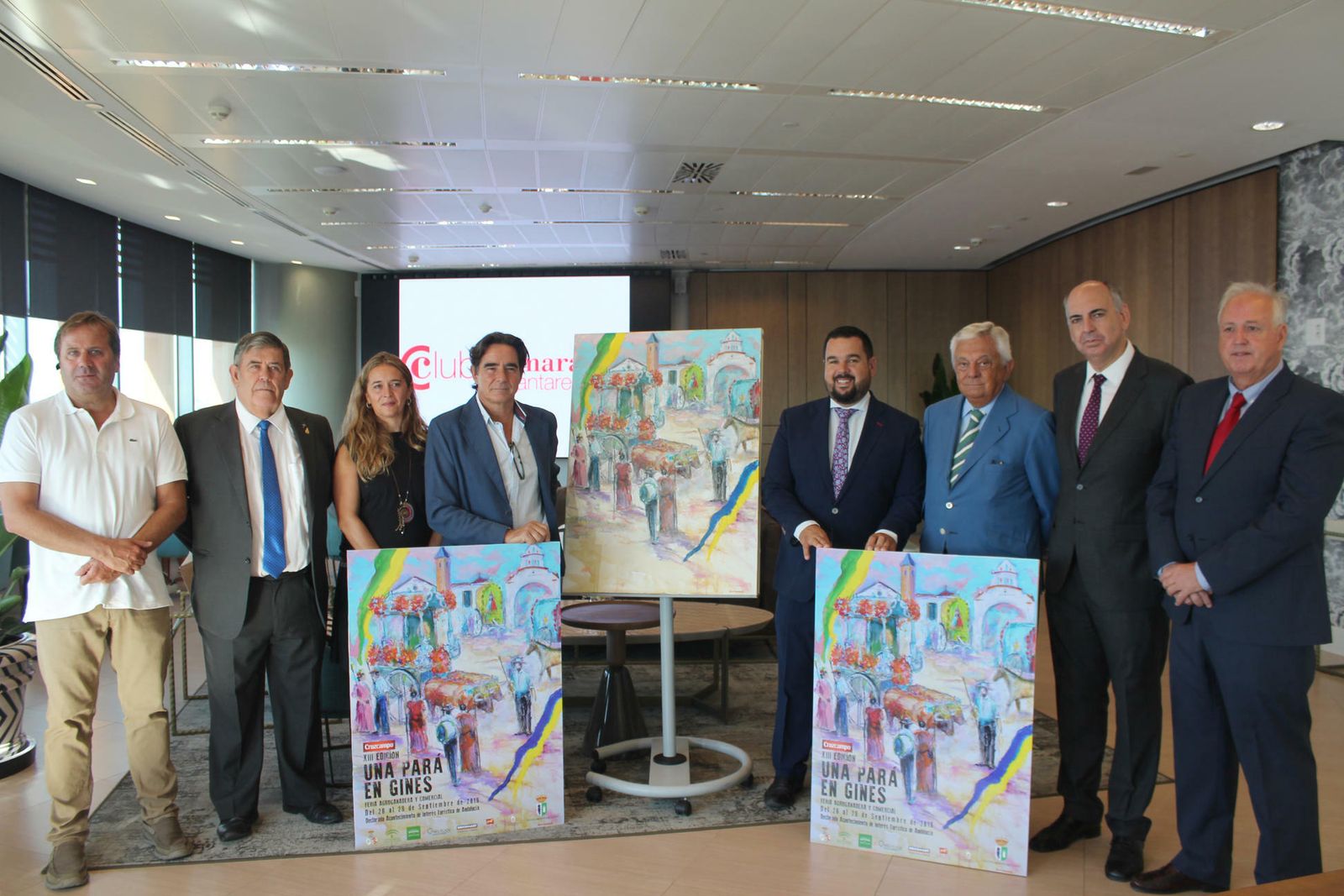 Presentación del cartel de la XIII edición de Una Pará en Gines.