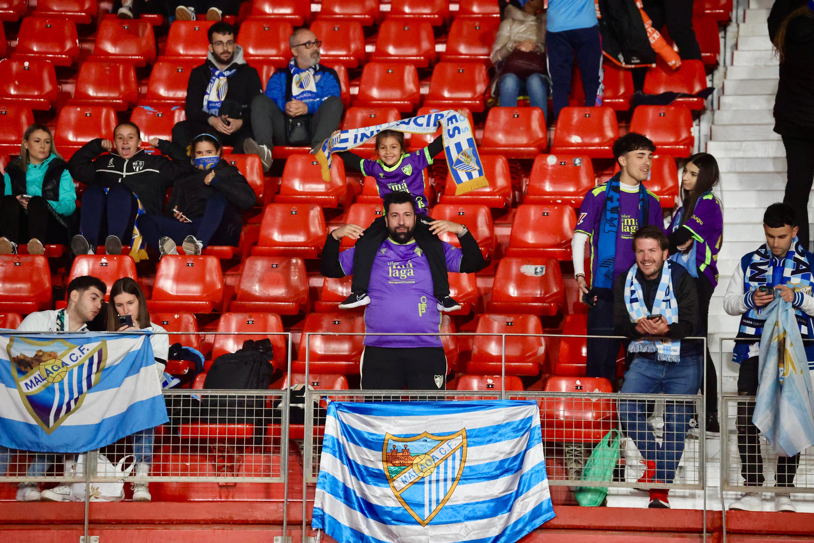 Las fotos del UD Almería - Málaga CF