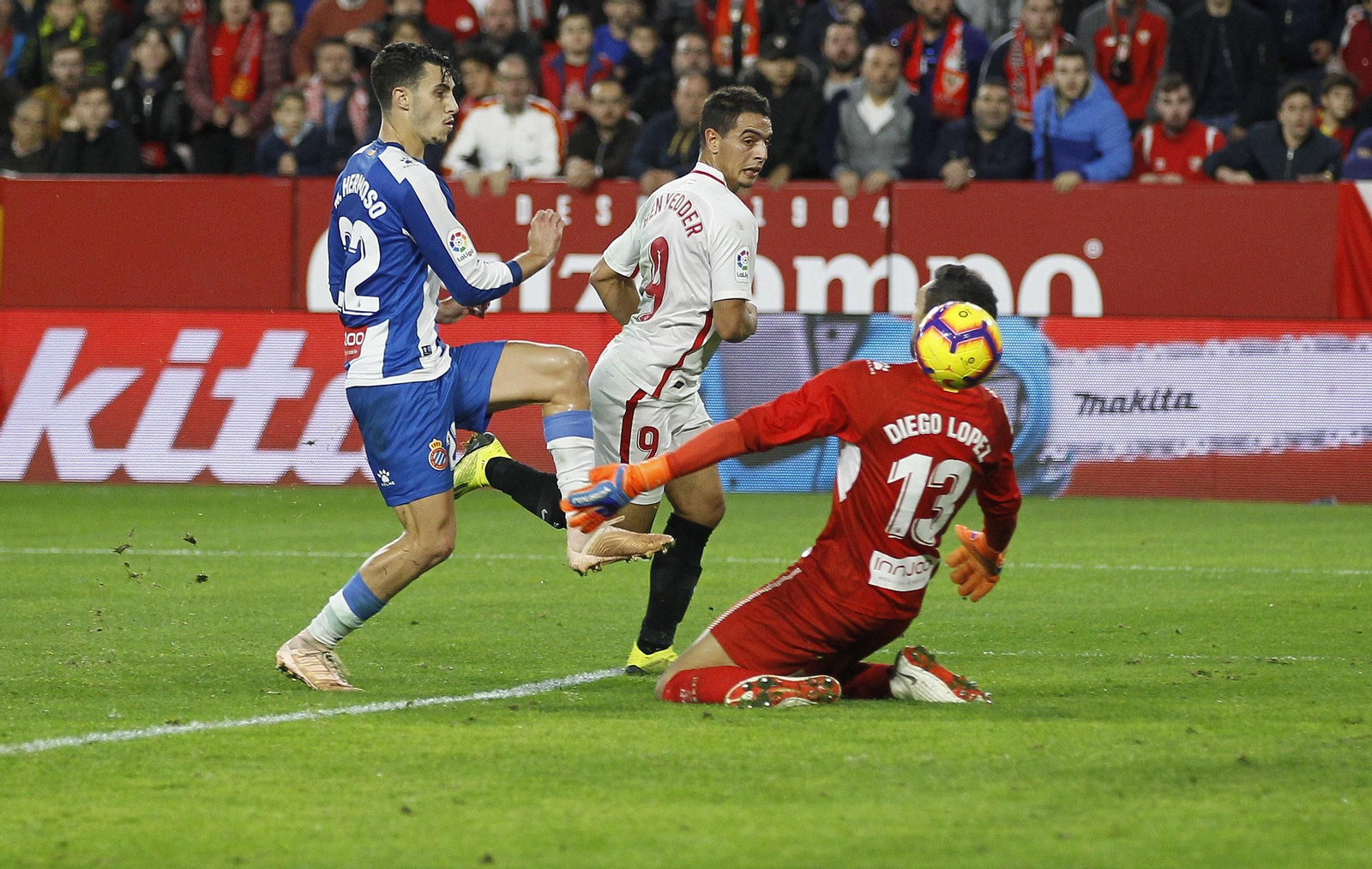 Las imágenes del Sevilla-Espanyol