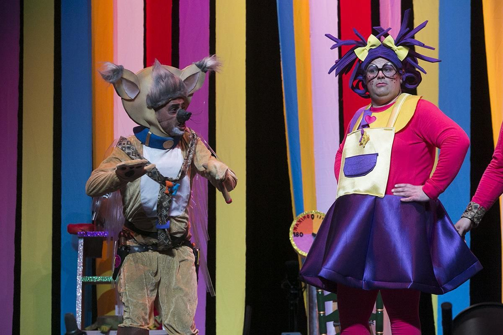 Imagen de la tercera semifinal del Carnaval Colombino