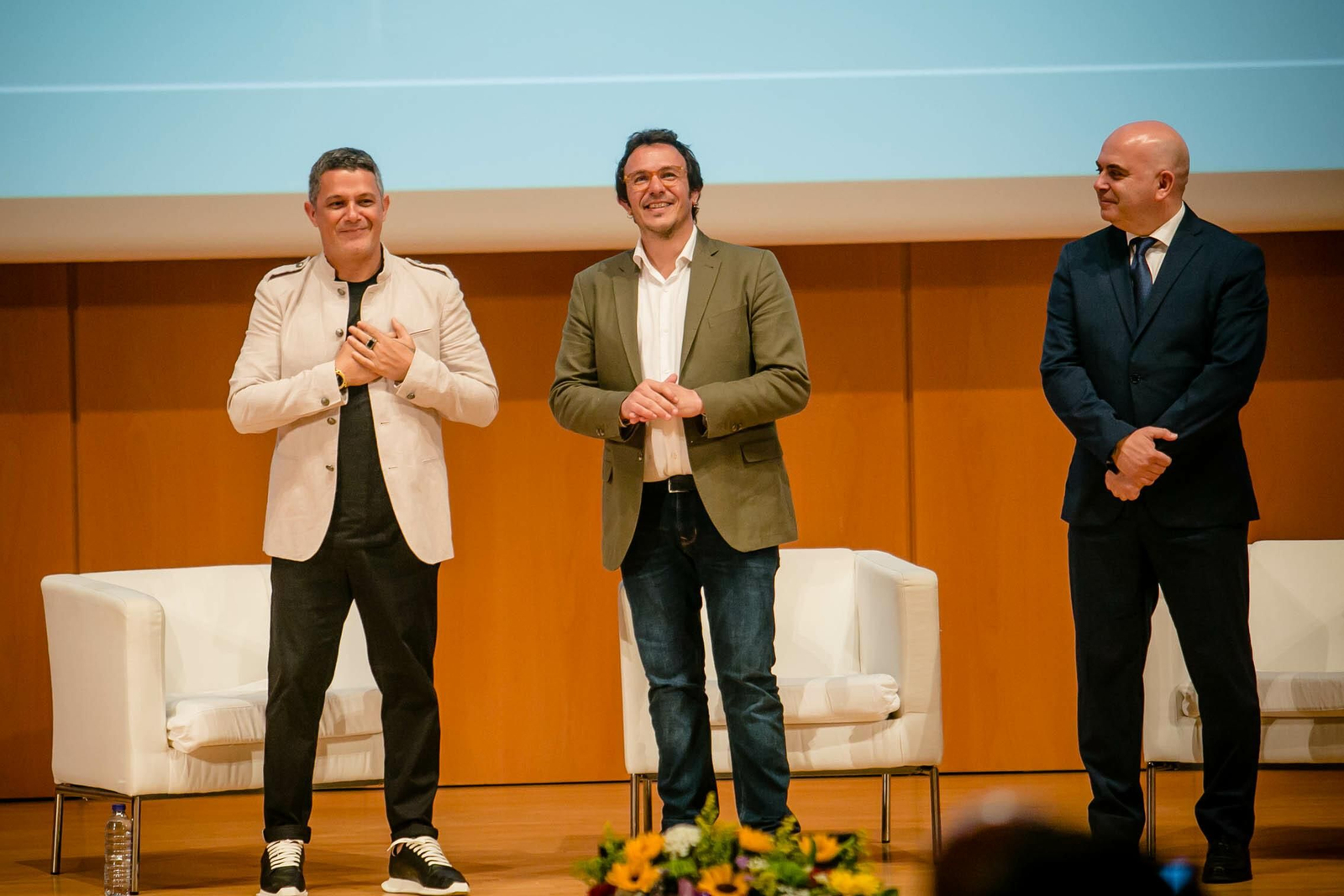 Acto de reconocimiento de Alejandro Sanz como hijo adoptivo de Cádiz