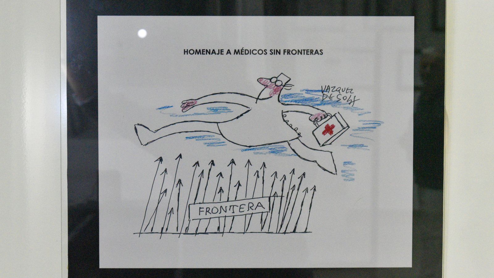 Exposición de Andres Vazquez de Sola en el Ateneo Republicano en Algeciras