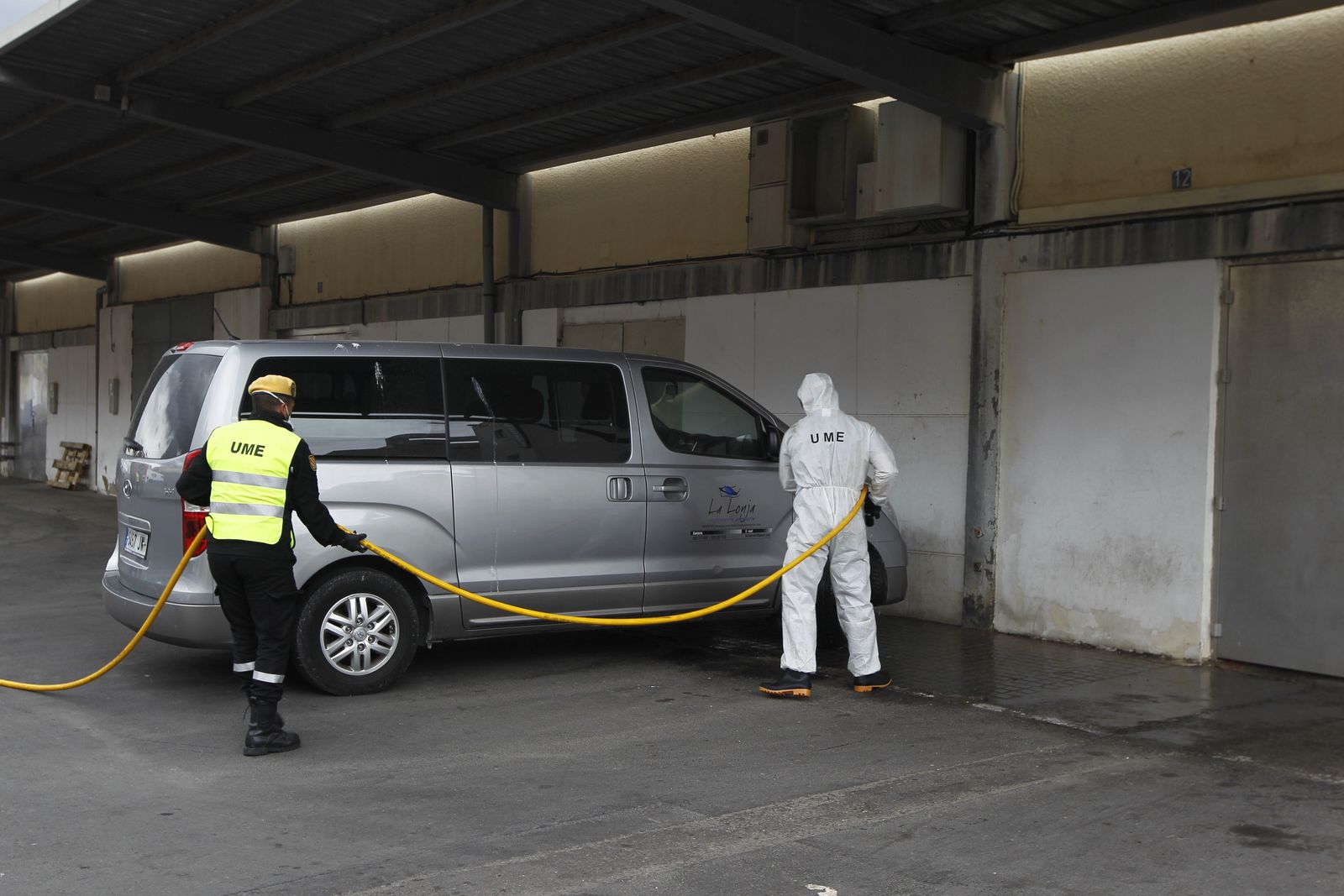 Fotogalería Coronavirus. Actuación UME en Almería.