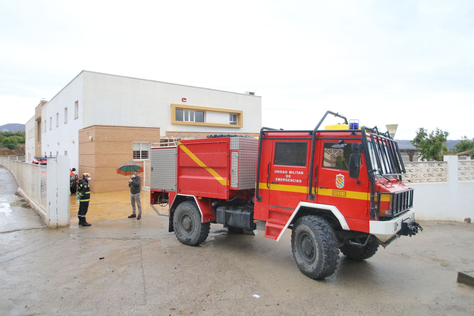Fotogalería Coronavirus. Actuación UME en Almería.