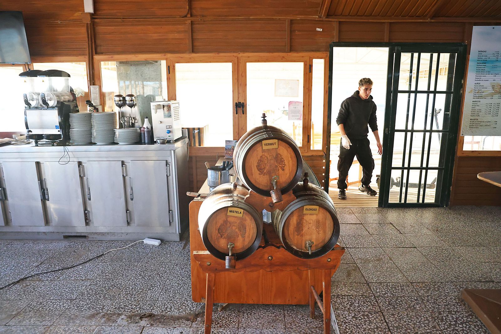 Las fotografías del cierre del chiringuito Der Matias
