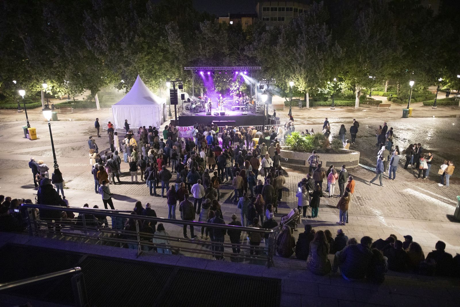 La Noche en Blanco de Granada, en imágenes