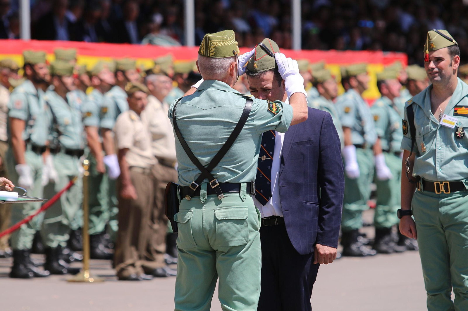 Fotogalería del desfile del Sábado Legionario DIFAS 2022