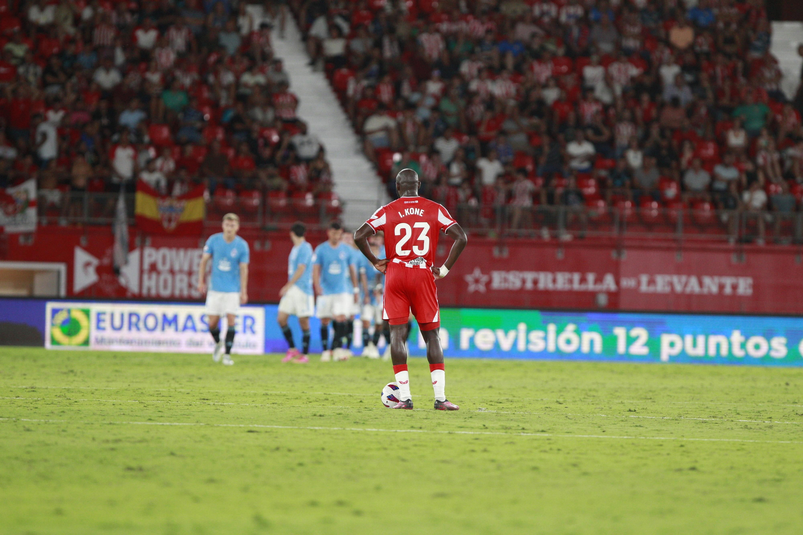 Imágenes del partido U.D. Almería-Real Club Celta de Vigo