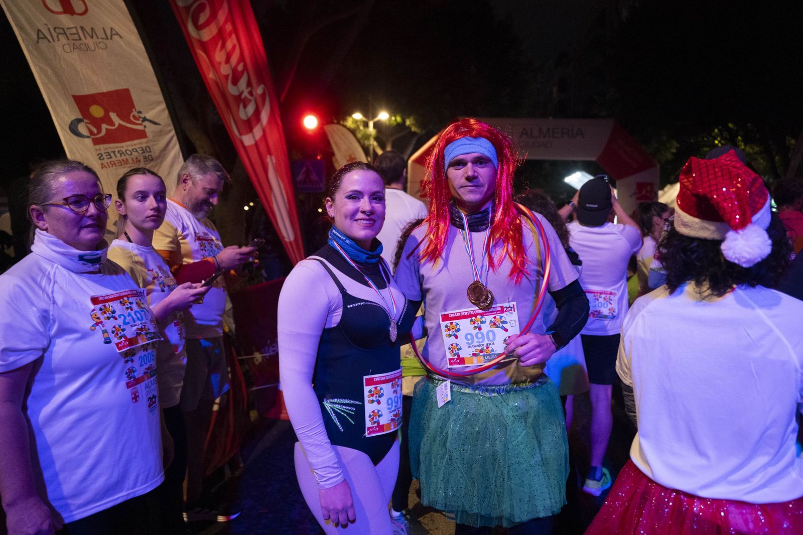 Almería corre y celebra su memoria olímpica en una San Silvestre de récord