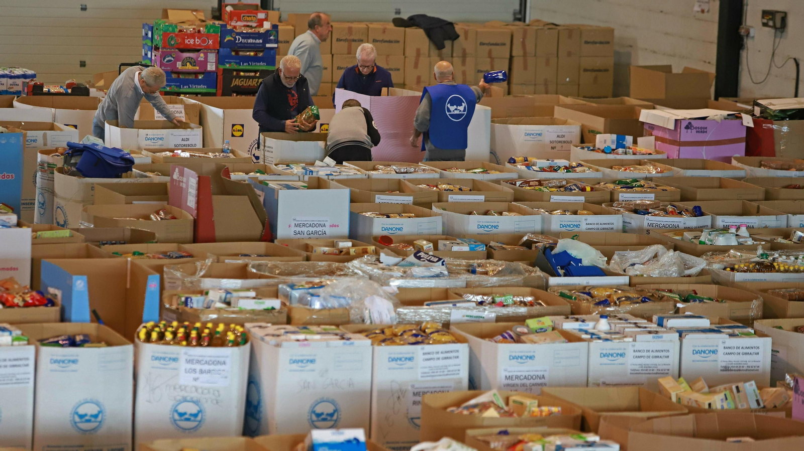 La Gran Recogida del Banco de Alimentos del Campo de Gibraltar.