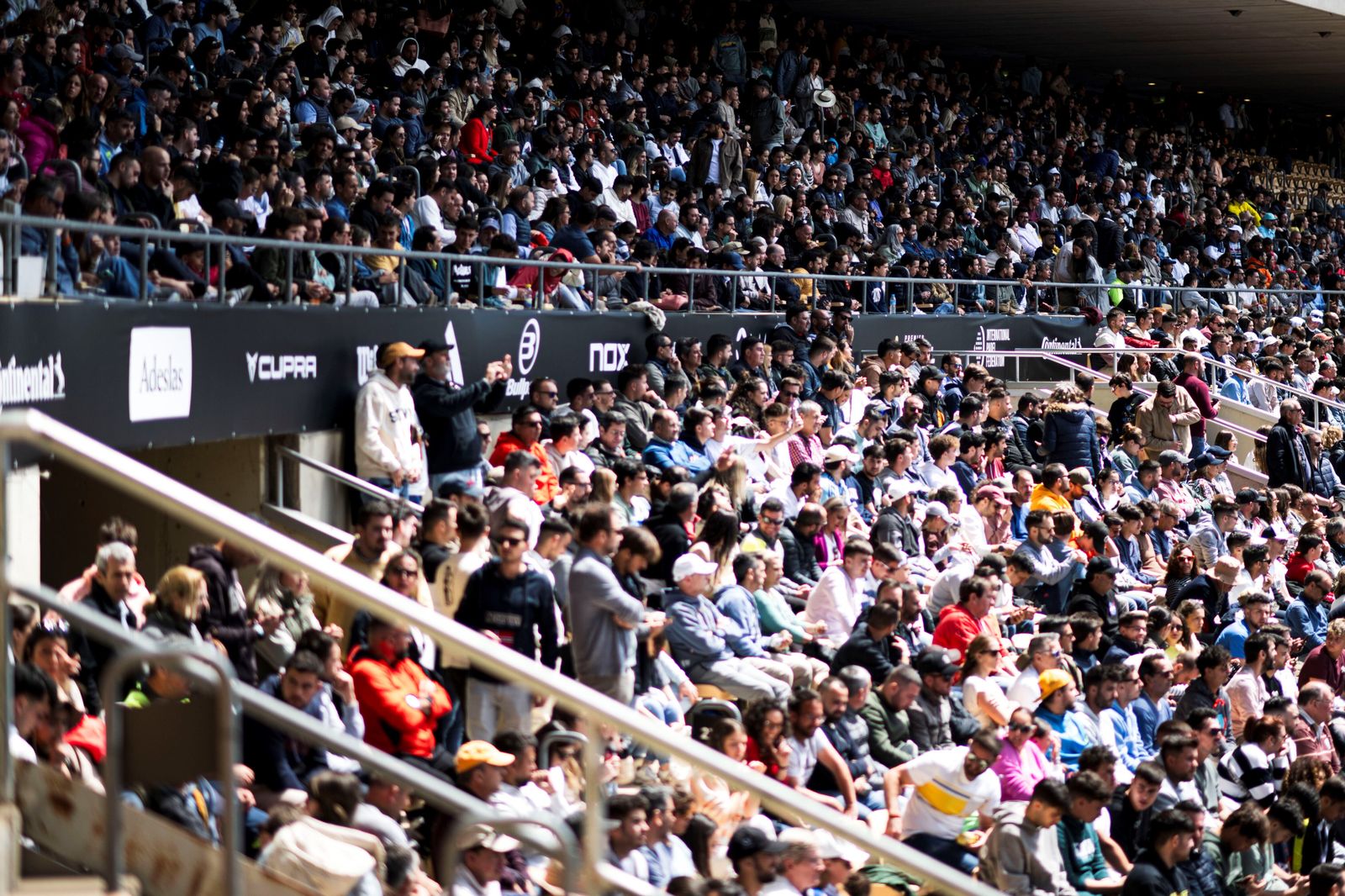 Las mejores fotos de la segunda jornada del pádel en el Estadio de la Cartuja