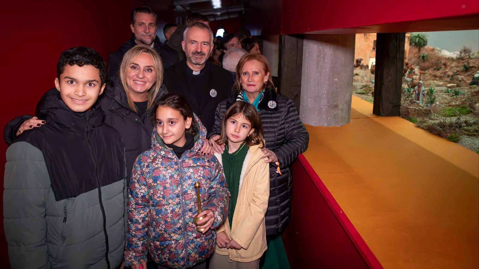 Inauguración del tradicional Belén municipal de Granada