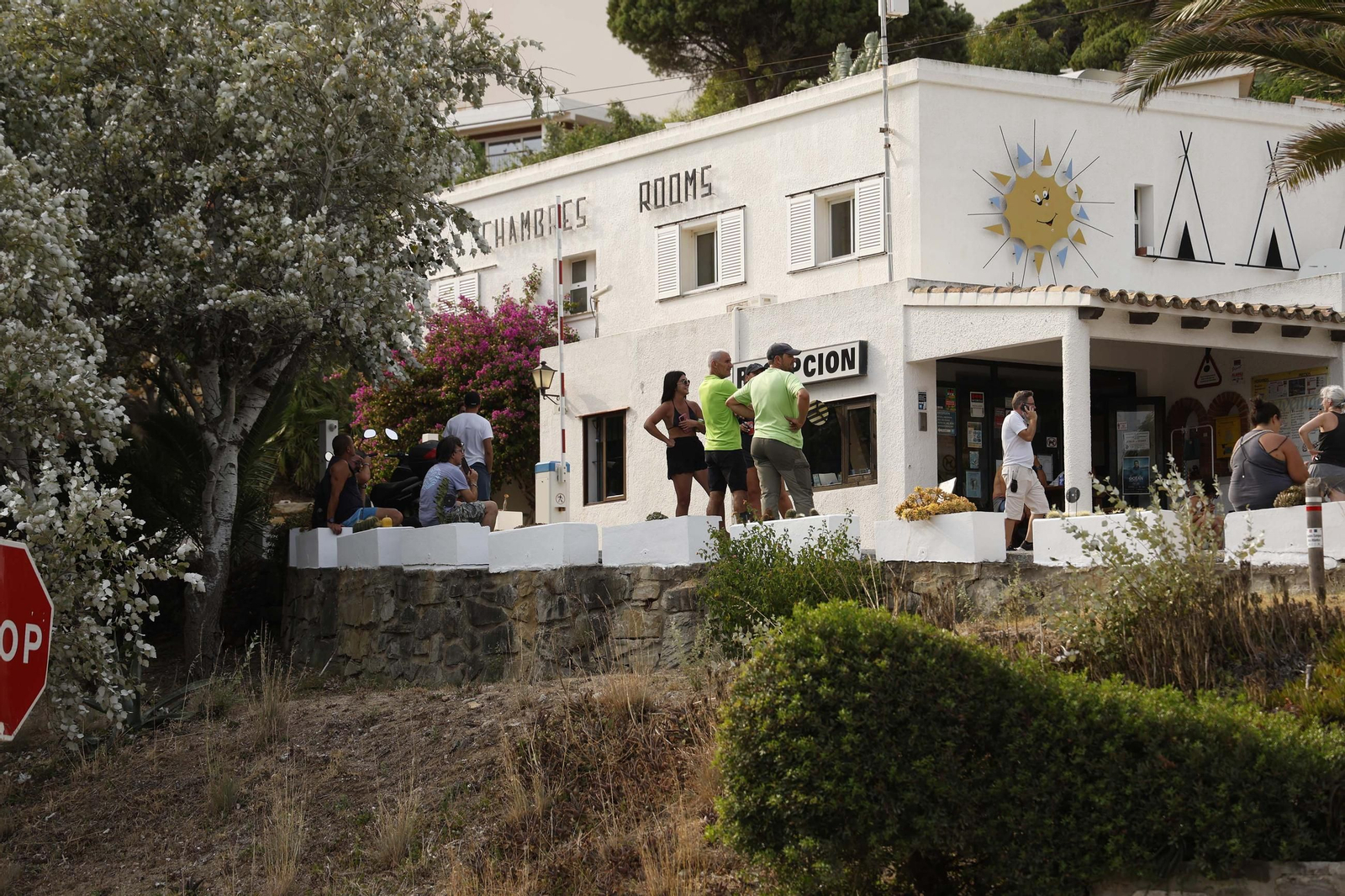 Las fotos del incendio forestal entre la Torre y Valdevaqueros en Tarifa