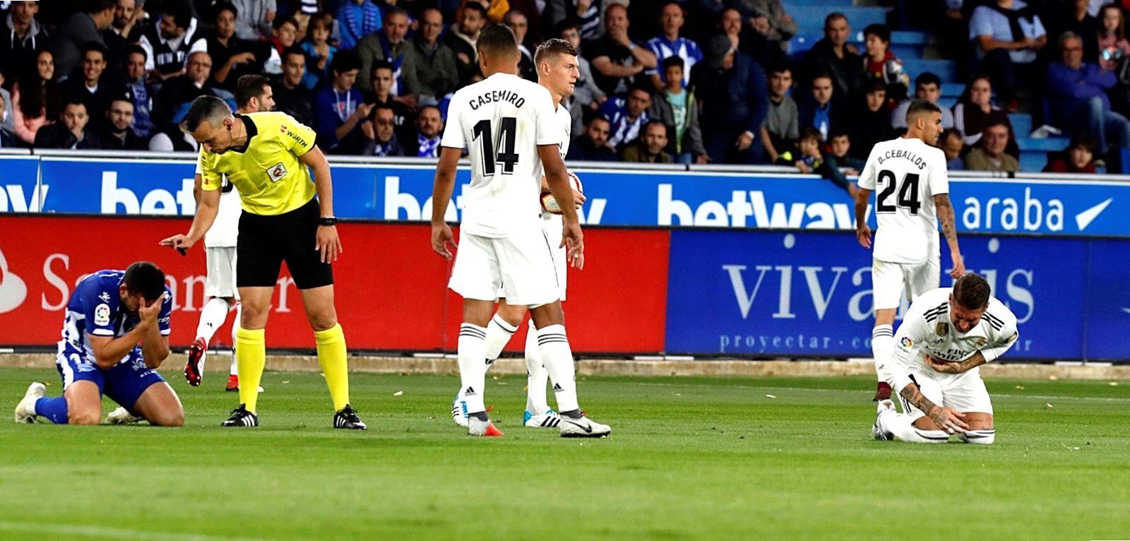 Las imágenes del Alavés-Real Madrid