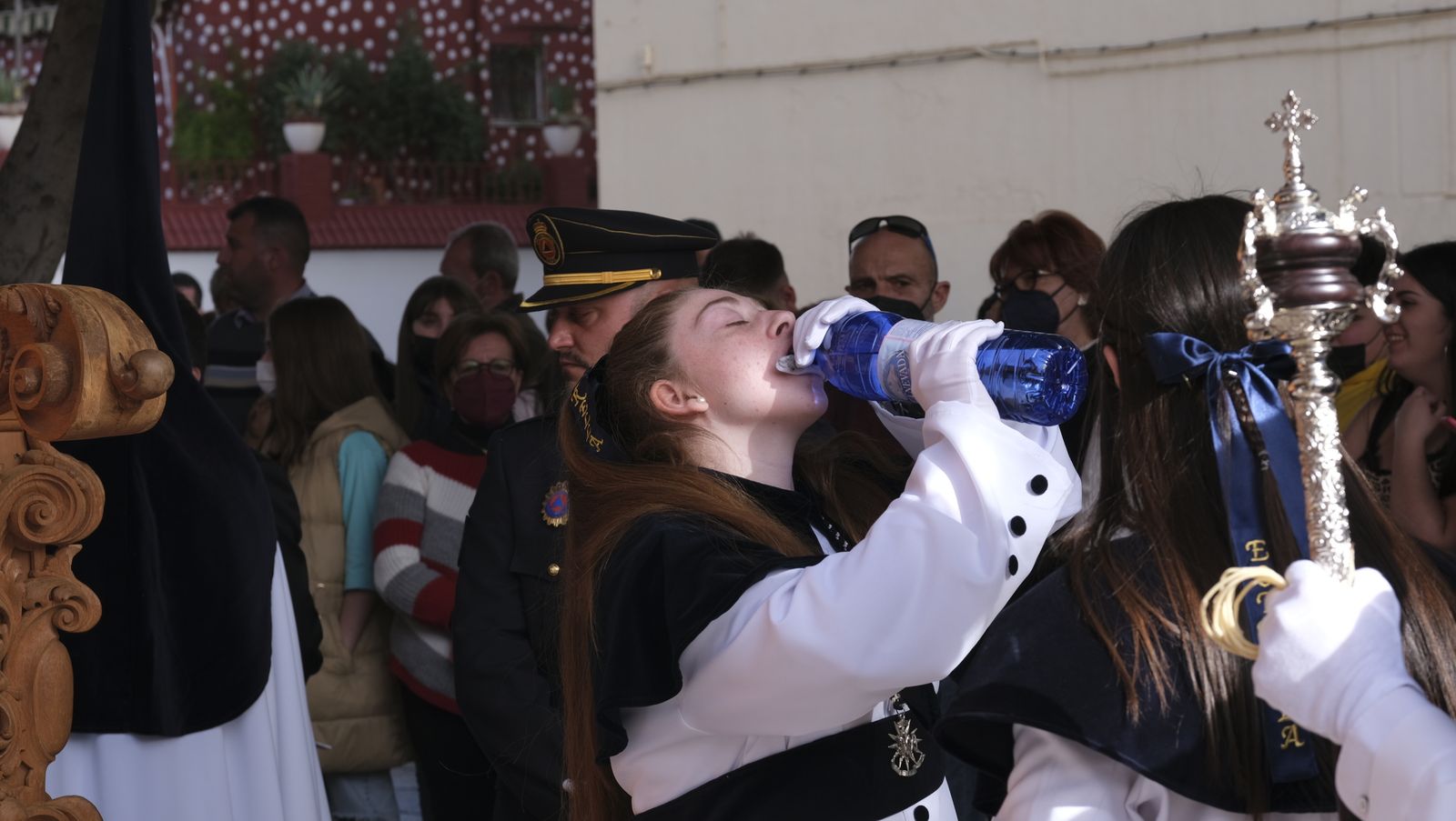 Fotogalería de la procesión de La Estrella. Semana Santa de Almería 2022.