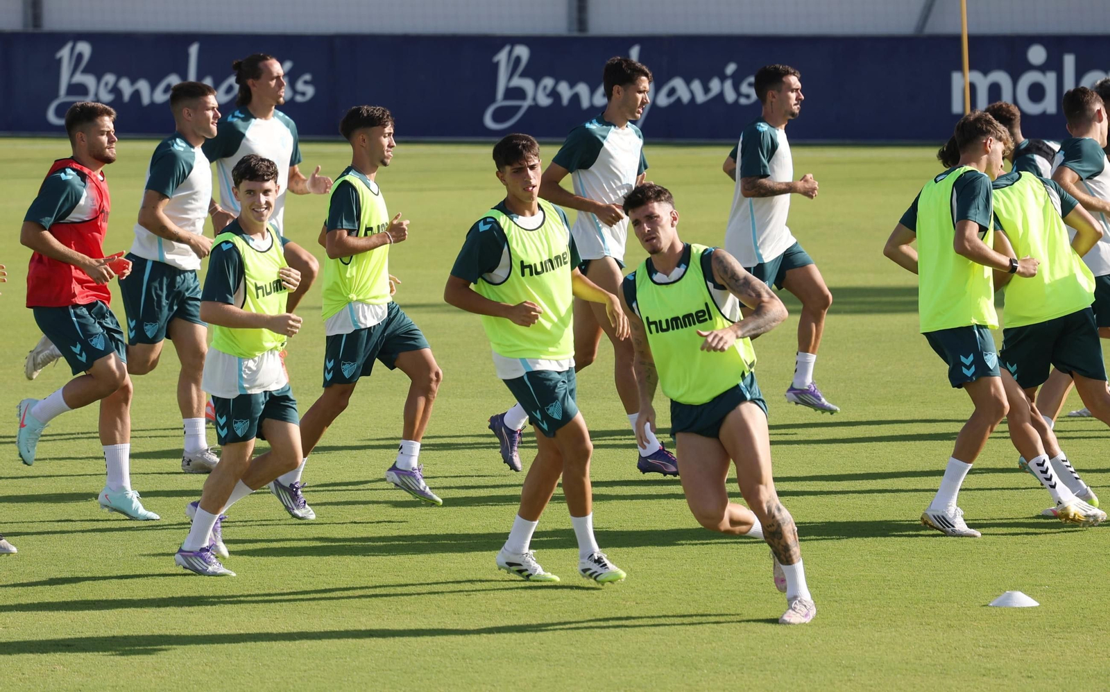 El Málaga CF se muda a la Ciudad Deportiva sin Eneko Jauregi