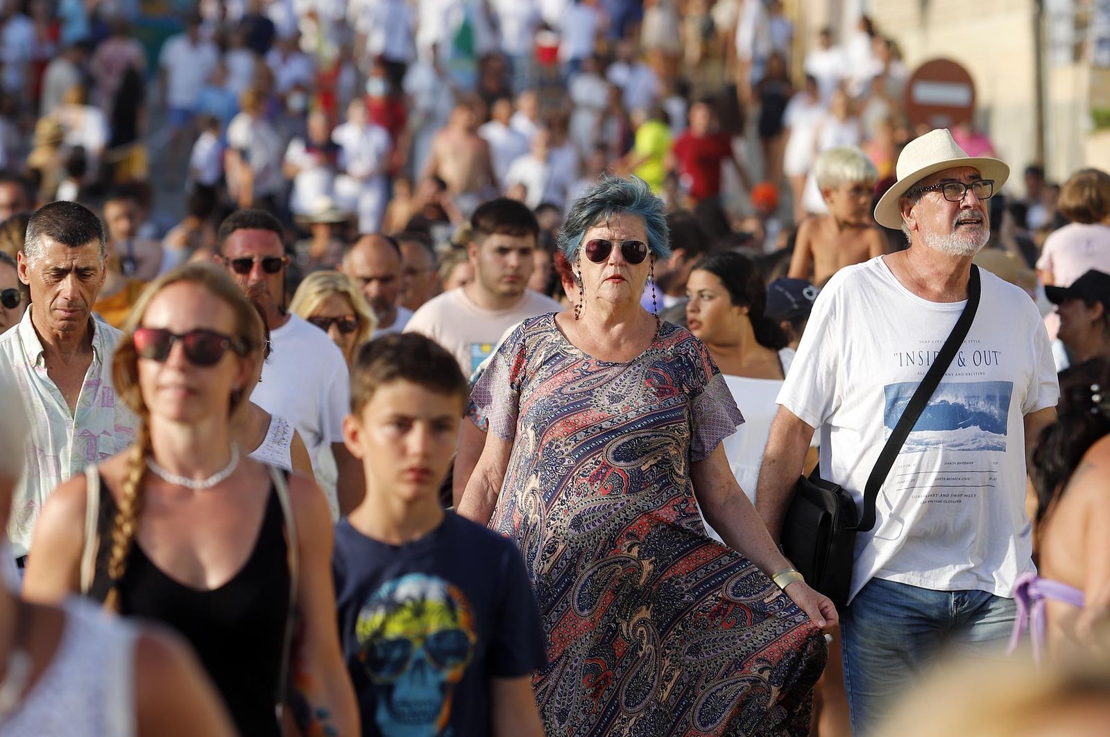 Imágenes de la procesión de la Virgen del Carmen en Punta Umbría