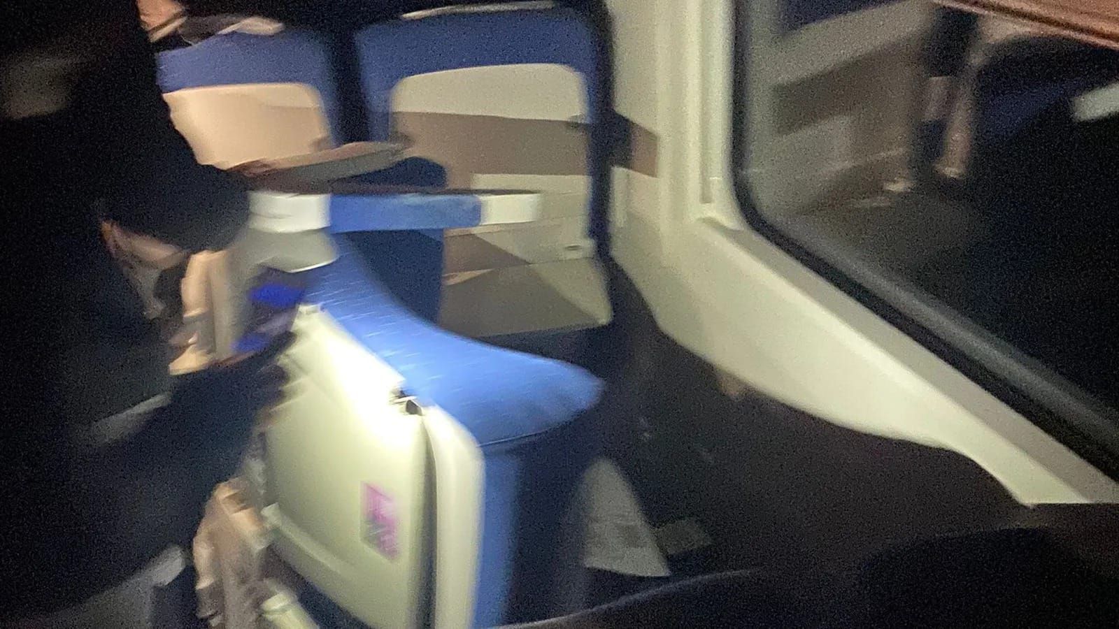 Fotografías del tren de Huelva implicado en el accidente de Adamuz, Córdoba