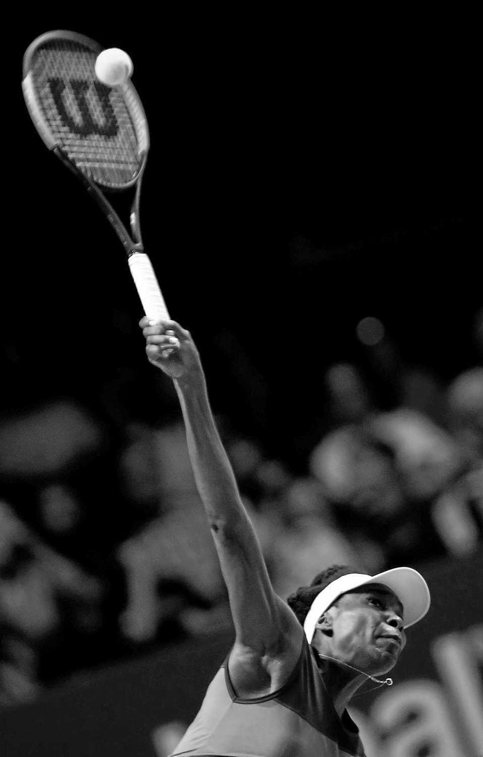 Venus, la ejecución de un saque perfecto