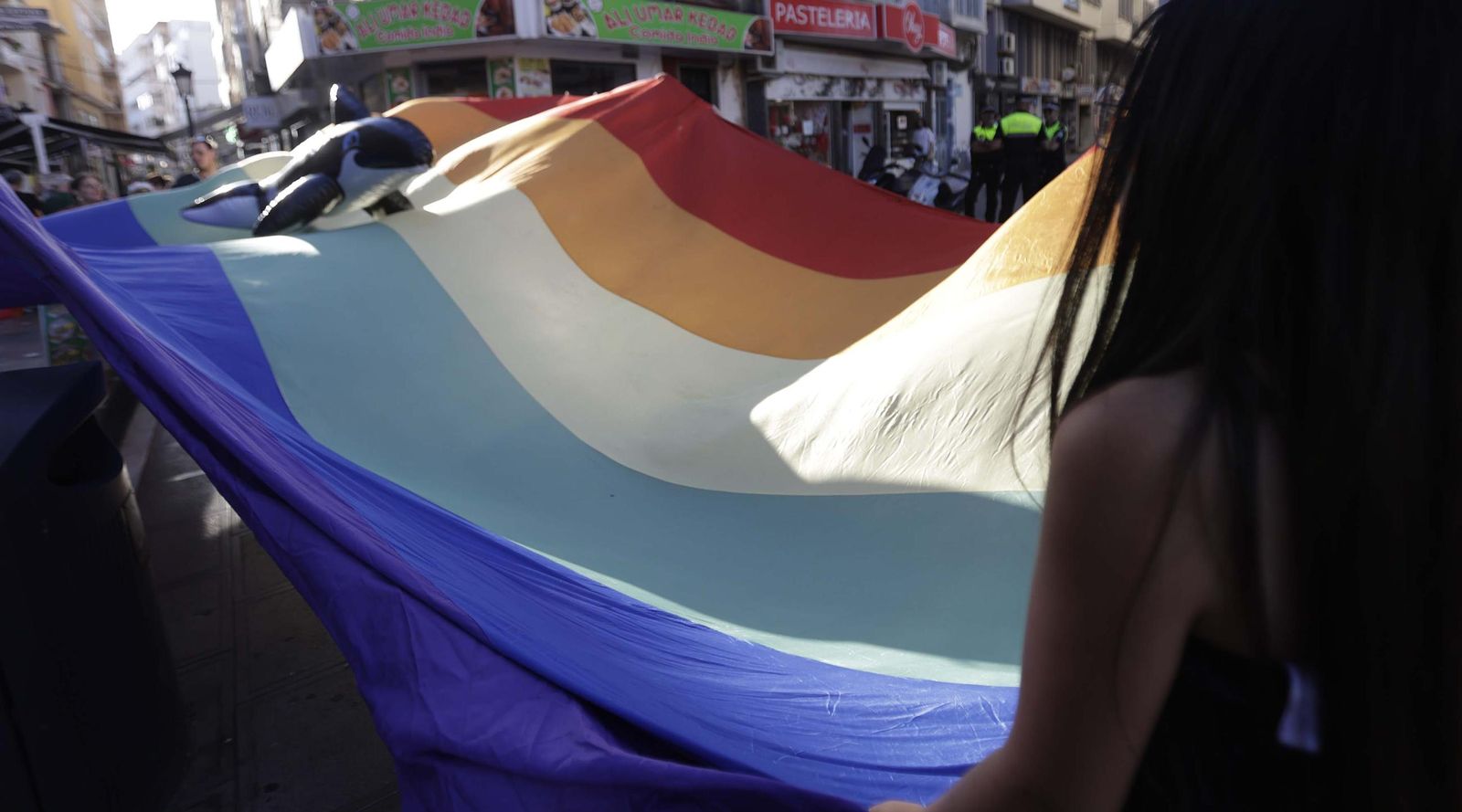 Manifestación por el Día del Orgullo LGTBIQ+ en La Línea