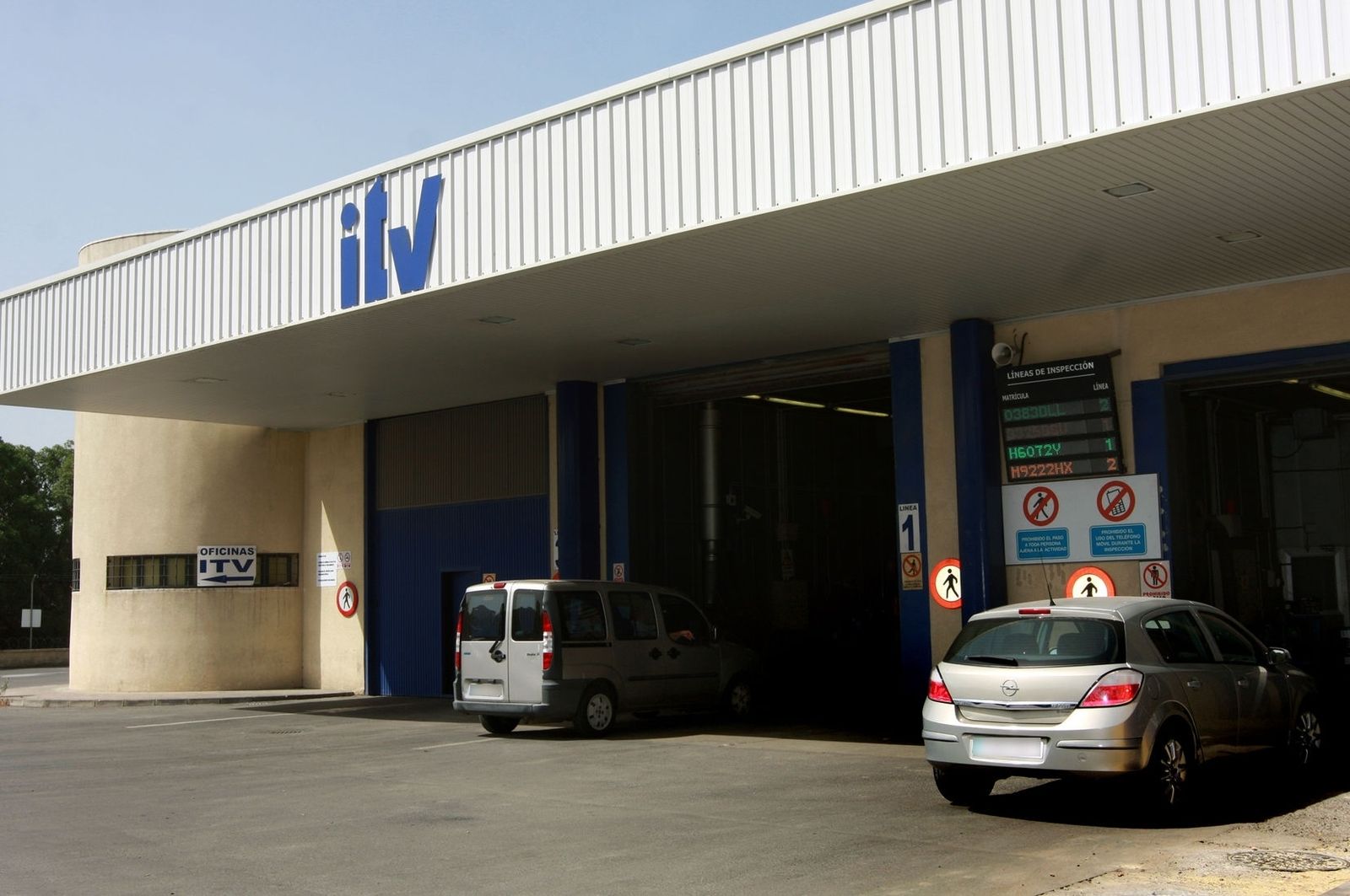 Instalaciones de una ITV en la provincia.