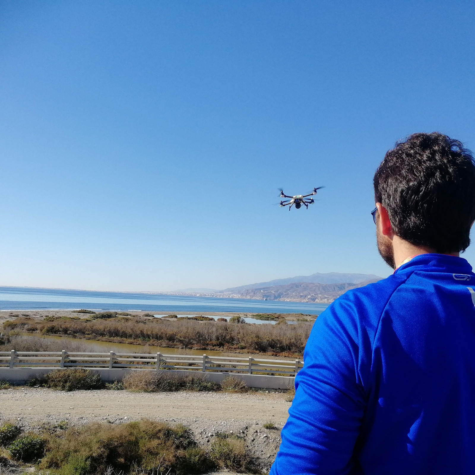 La provincia de Almería a vista de dron.