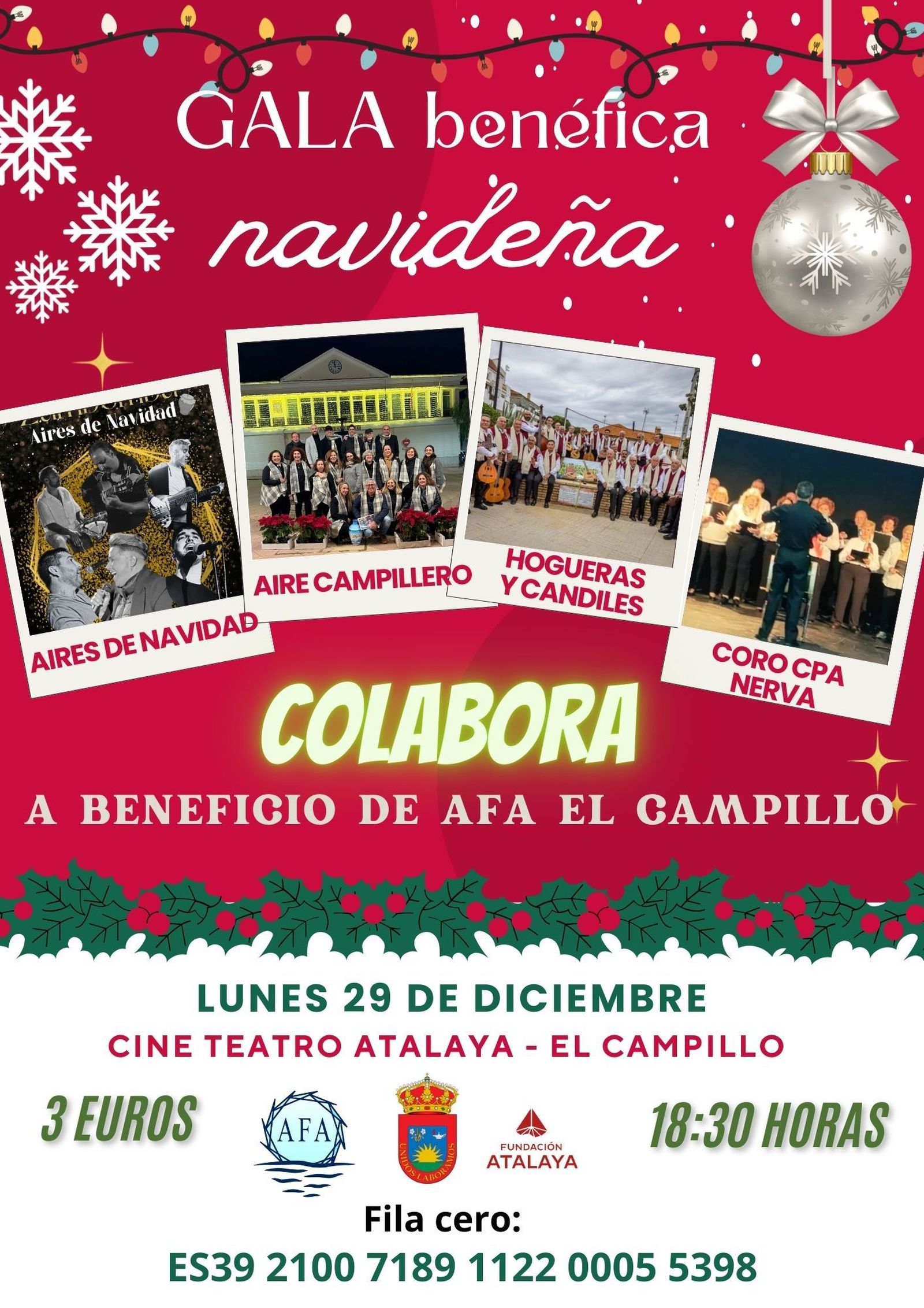 Gala Benéfica Navideña en El Campillo