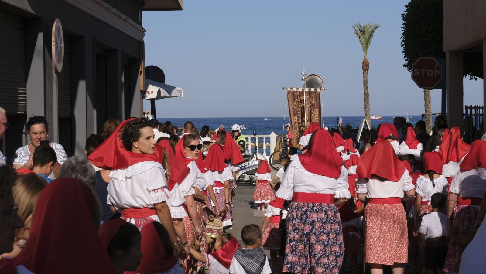 Imágenes de la procesión marinera de la Virgen del Carmen de Garrucha