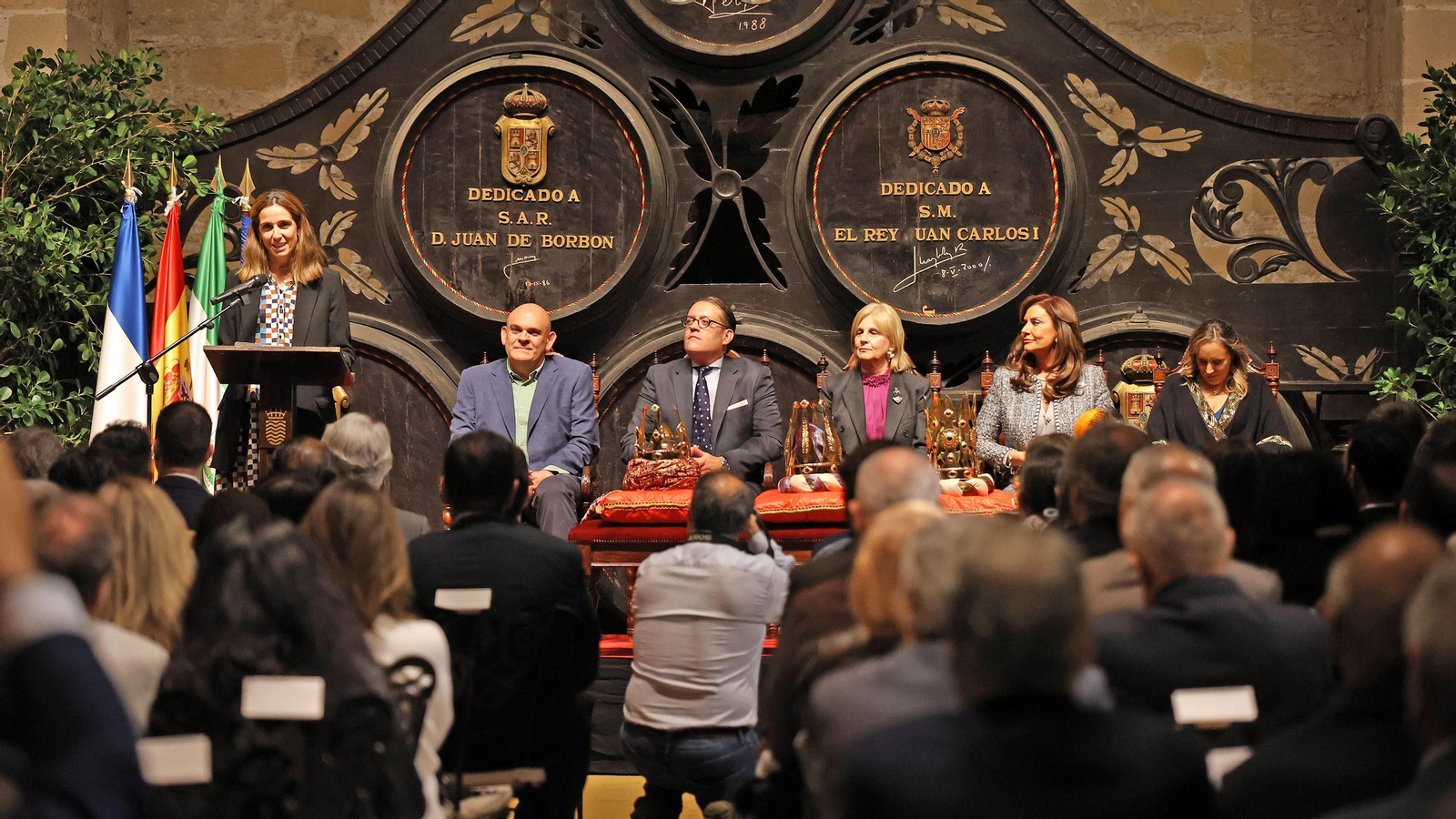 Presentación de los Reyes Magos 2024 de Jerez en Bodegas González Byass